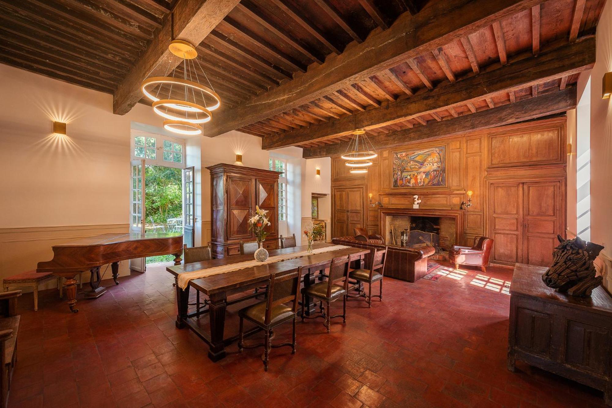 Manoir De Laroque Delprat Bed & Breakfast Autoire Dış mekan fotoğraf