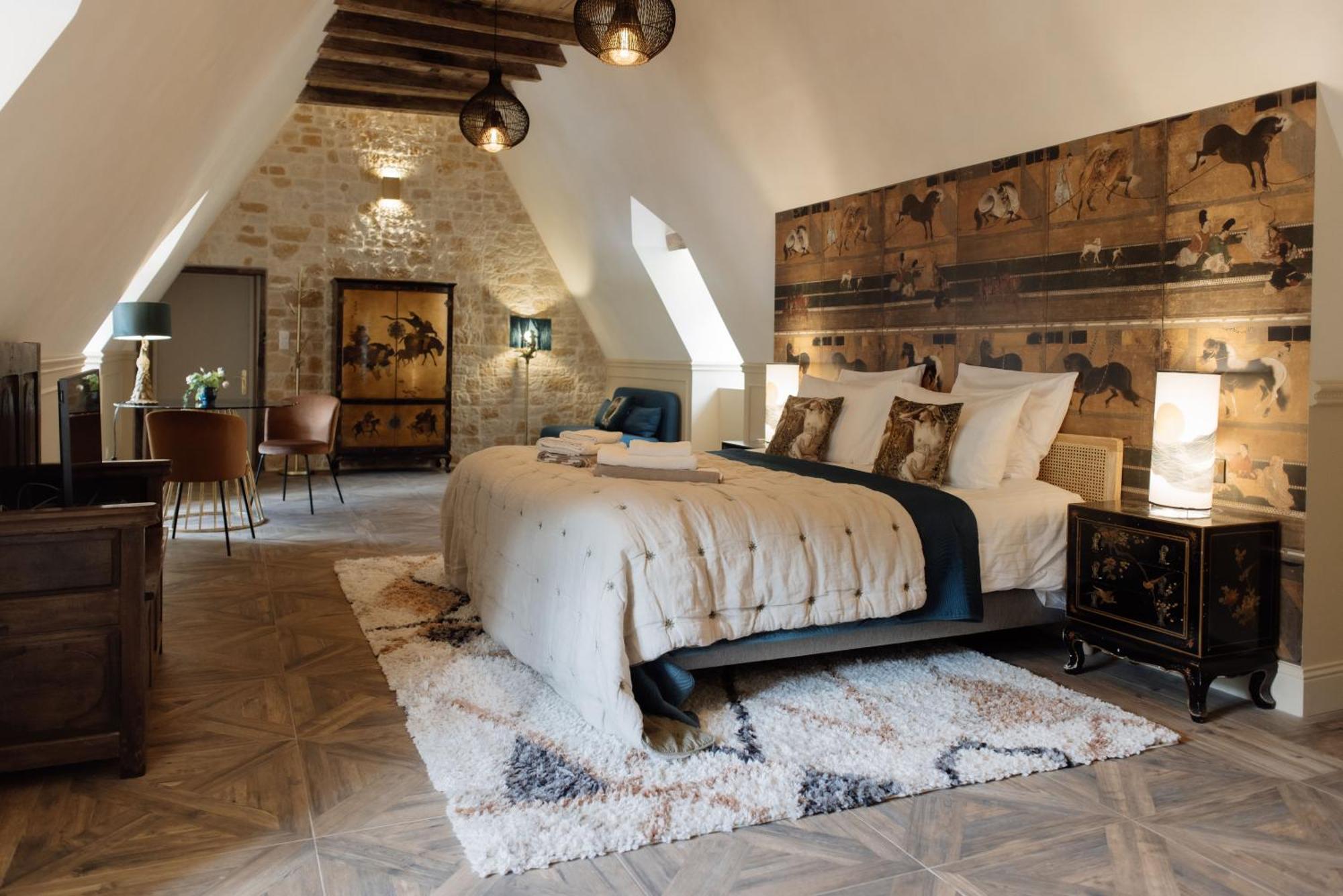 Manoir De Laroque Delprat Bed & Breakfast Autoire Dış mekan fotoğraf